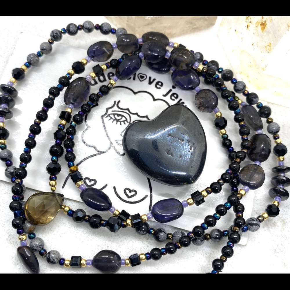 “grounded & protected” Waistbeads